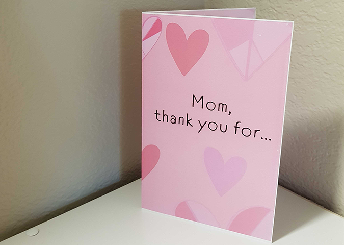 Mother's Day Card | Heart