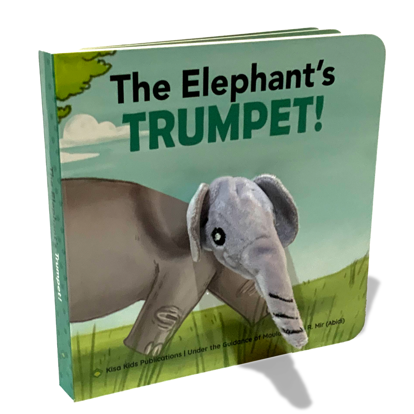 The Elephant's Trumpet finger puppet board book