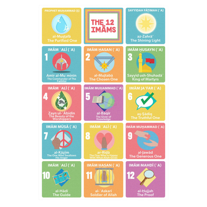 The 12 Imams - A Memory Matching Game