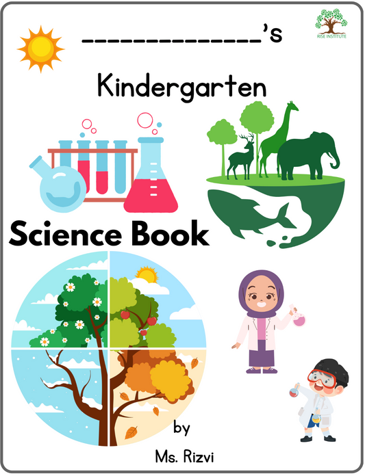 Kindergarten Science Workbook
