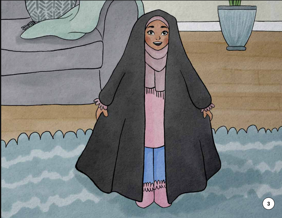 Hayaa's Chador - Special Needs Adapted