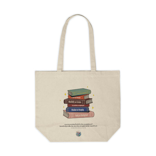 Setting Forth in Knowledge Tote Bag