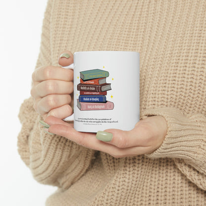 Set forth in knowledge mug