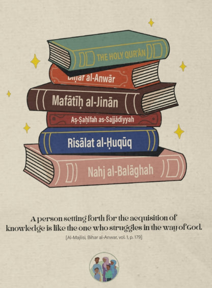 Setting Forth in Knowledge Tote Bag