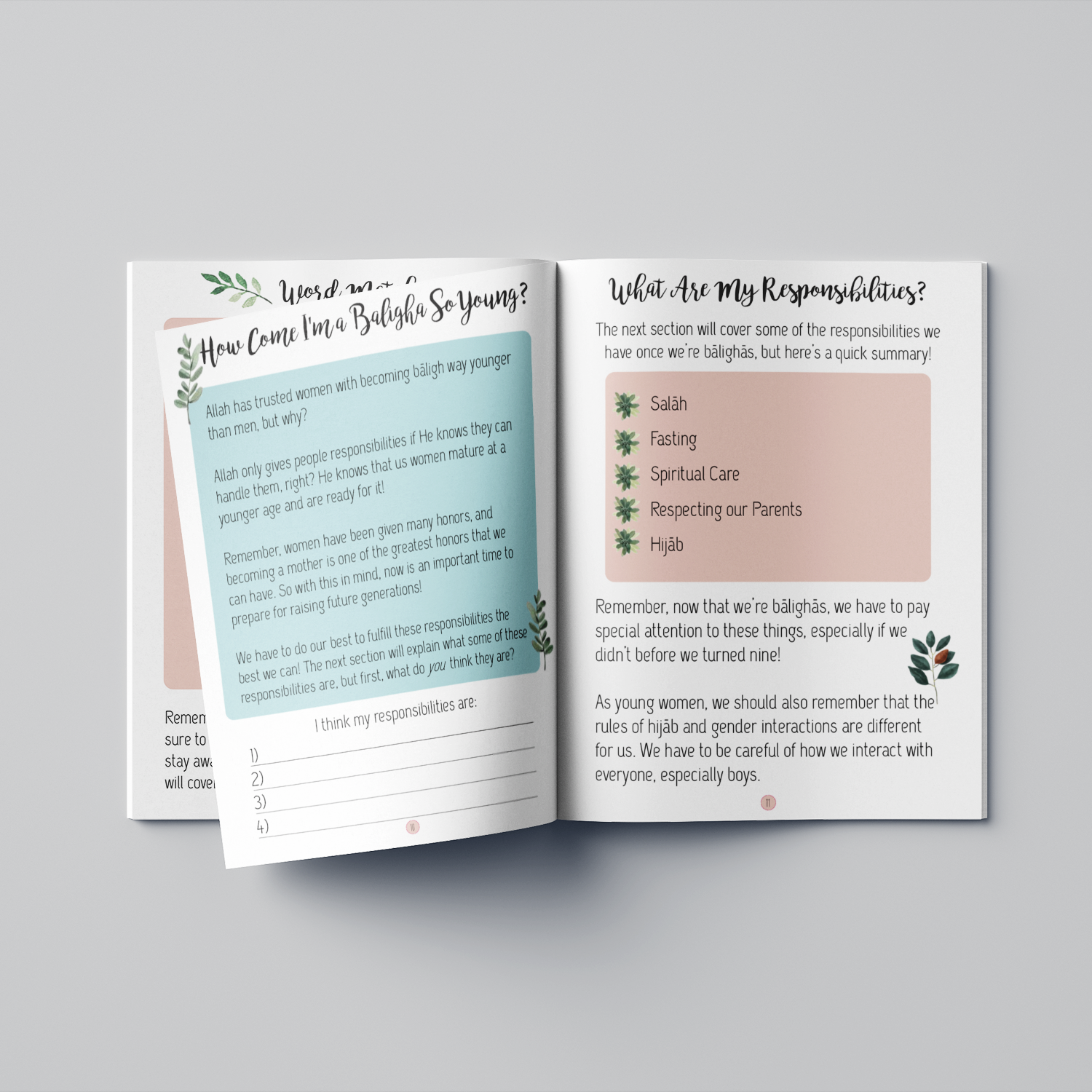 Look inside Baligha handbook