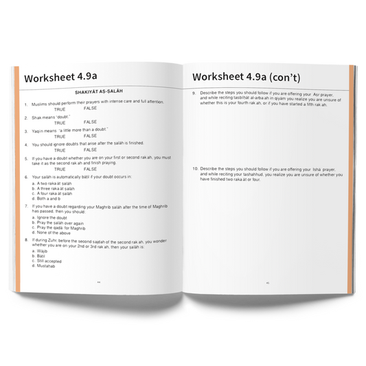 Islamic Curriculum - Grade 6 | Student Workbook