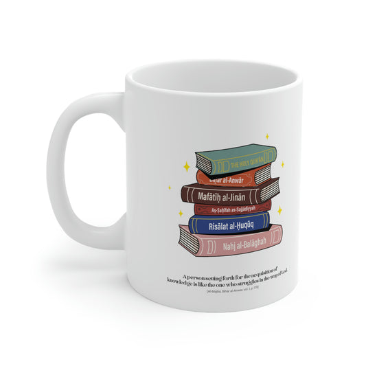 Set forth in knowledge mug