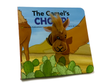 Load image into Gallery viewer, The Camel&#39;s Chomp finger puppet board book