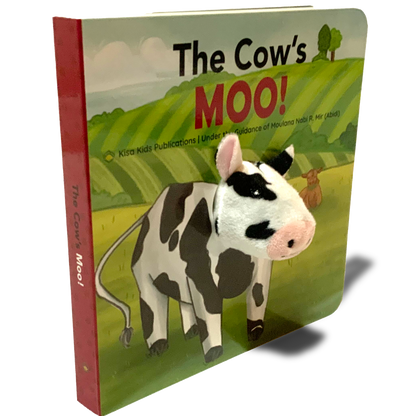 The Cow's Moo finger puppet board book