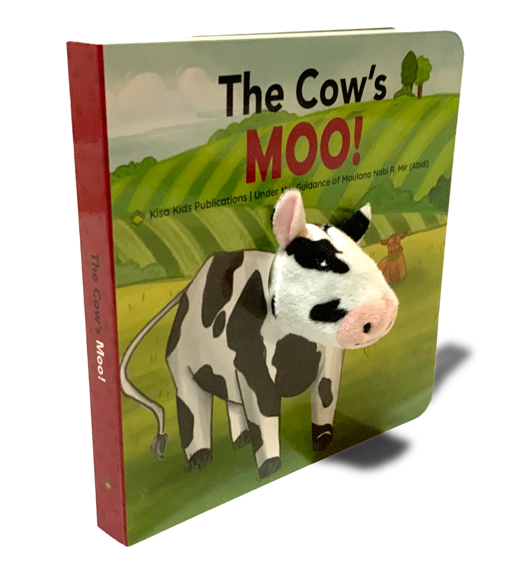 The Cow's Moo finger puppet board book