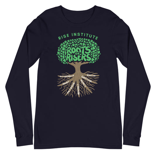 Roots of RISER Adult Long Sleeve Tee