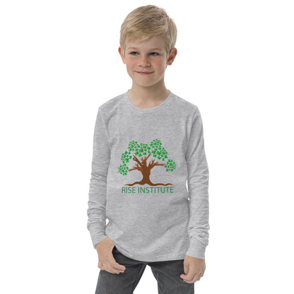 Youth Long Sleeve RISE Logo Tee