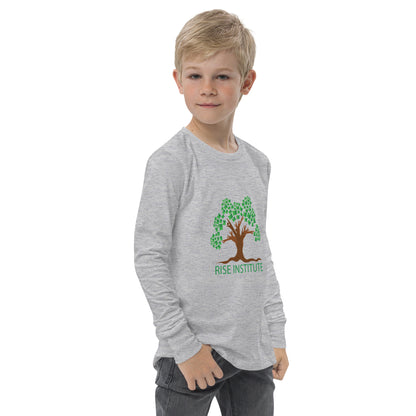 Youth Long Sleeve RISE Logo Tee