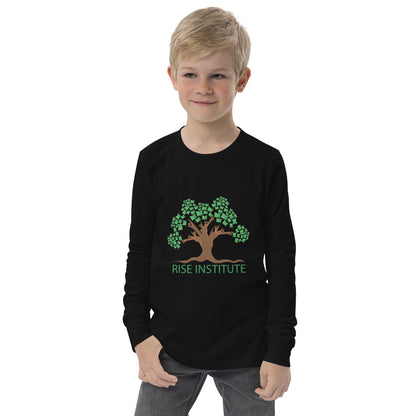 Youth Long Sleeve RISE Logo Tee