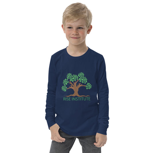 Youth Long Sleeve RISE Logo Tee