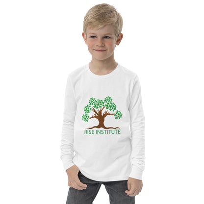 Youth Long Sleeve RISE Logo Tee